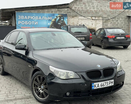 Черный БМВ 5 Серия, объемом двигателя 2.17 л и пробегом 296 тыс. км за 6200 $, фото 1 на Automoto.ua