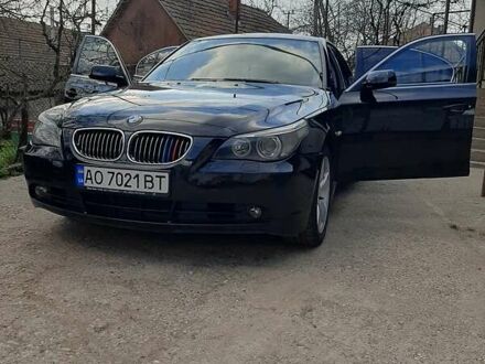 Черный БМВ 5 Серия, объемом двигателя 2.2 л и пробегом 236 тыс. км за 8500 $, фото 1 на Automoto.ua