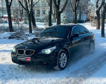 Черный БМВ 5 Серия, объемом двигателя 2.5 л и пробегом 304 тыс. км за 6000 $, фото 1 на Automoto.ua