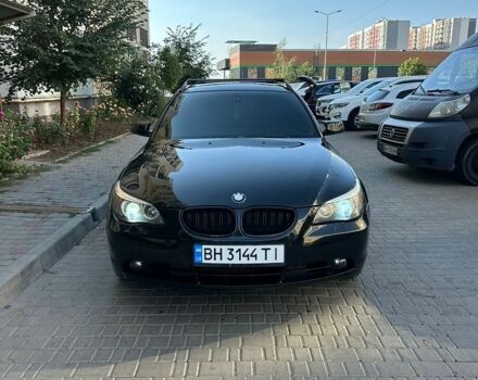 Черный БМВ 5 Серия, объемом двигателя 3 л и пробегом 388 тыс. км за 7500 $, фото 1 на Automoto.ua