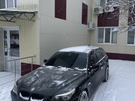 Черный БМВ 5 Серия, объемом двигателя 2.5 л и пробегом 335 тыс. км за 7500 $, фото 1 на Automoto.ua