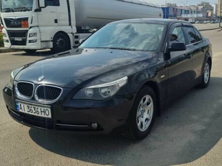 Черный БМВ 5 Серия, объемом двигателя 2.2 л и пробегом 296 тыс. км за 6500 $, фото 1 на Automoto.ua