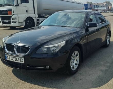 Черный БМВ 5 Серия, объемом двигателя 2.2 л и пробегом 296 тыс. км за 6500 $, фото 1 на Automoto.ua
