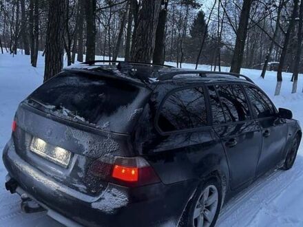 Черный БМВ 5 Серия, объемом двигателя 3 л и пробегом 380 тыс. км за 7999 $, фото 1 на Automoto.ua