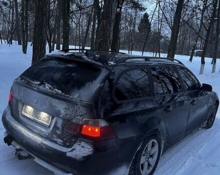 Черный БМВ 5 Серия, объемом двигателя 3 л и пробегом 380 тыс. км за 7999 $, фото 1 на Automoto.ua