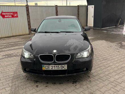 Черный БМВ 5 Серия, объемом двигателя 2.5 л и пробегом 490 тыс. км за 4900 $, фото 1 на Automoto.ua