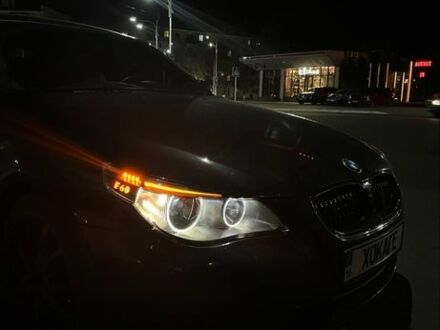 Черный БМВ 5 Серия, объемом двигателя 3 л и пробегом 400 тыс. км за 8500 $, фото 1 на Automoto.ua