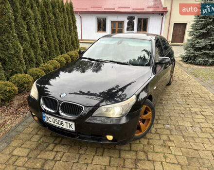 Черный БМВ 5 Серия, объемом двигателя 2.5 л и пробегом 260 тыс. км за 5999 $, фото 1 на Automoto.ua