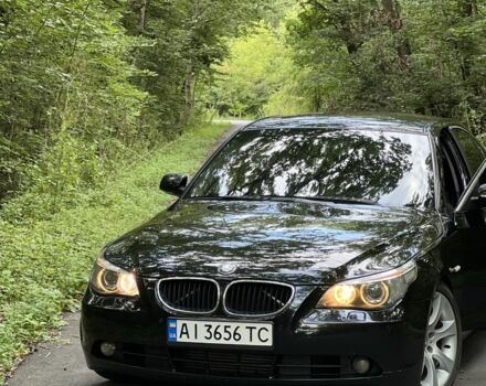 Черный БМВ 5 Серия, объемом двигателя 2.5 л и пробегом 338 тыс. км за 8000 $, фото 1 на Automoto.ua