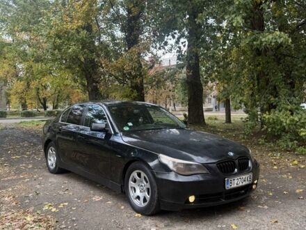 Черный БМВ 5 Серия, объемом двигателя 2.5 л и пробегом 300 тыс. км за 3800 $, фото 1 на Automoto.ua
