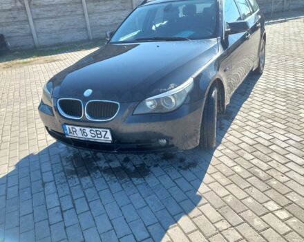 Черный БМВ 5 Серия, объемом двигателя 3 л и пробегом 350 тыс. км за 4457 $, фото 1 на Automoto.ua
