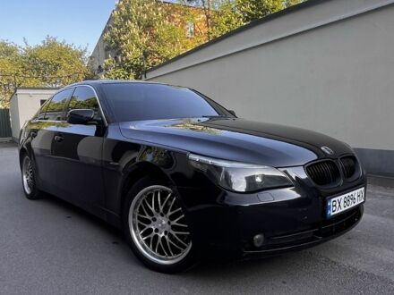 Черный БМВ 5 Серия, объемом двигателя 2.5 л и пробегом 345 тыс. км за 6700 $, фото 1 на Automoto.ua
