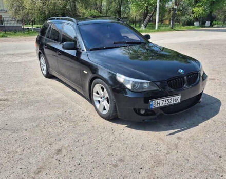 Черный БМВ 5 Серия, объемом двигателя 3 л и пробегом 360 тыс. км за 7800 $, фото 1 на Automoto.ua