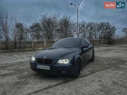 БМВ 5 Серія 2005 у Южноукраинске на Automoto.ua Чорний БМВ 5 Серія, об'ємом двигуна 2.98 л та пробігом 262 тис. км за 8500 $, фото 1 на Automoto.ua