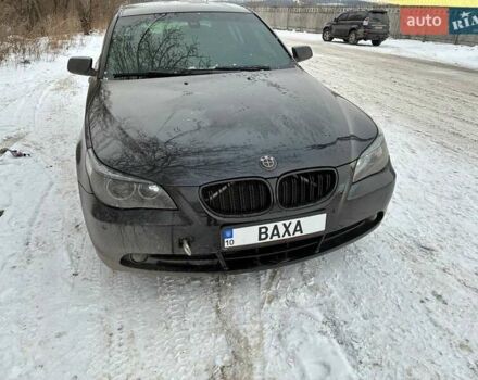 Черный БМВ 5 Серия, объемом двигателя 2.5 л и пробегом 283 тыс. км за 4500 $, фото 1 на Automoto.ua