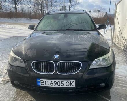 Черный БМВ 5 Серия, объемом двигателя 2.5 л и пробегом 330 тыс. км за 7500 $, фото 1 на Automoto.ua