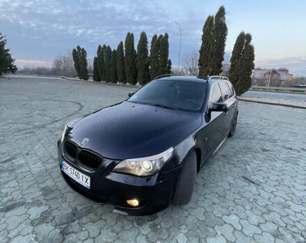 Черный БМВ 5 Серия, объемом двигателя 2.5 л и пробегом 375 тыс. км за 7600 $, фото 1 на Automoto.ua