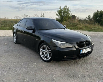 Чорний БМВ 5 Серія, об'ємом двигуна 3 л та пробігом 320 тис. км за 8700 $, фото 1 на Automoto.ua