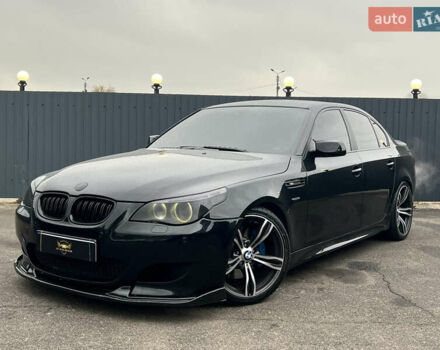 Черный БМВ 5 Серия, объемом двигателя 4.39 л и пробегом 215 тыс. км за 11500 $, фото 1 на Automoto.ua