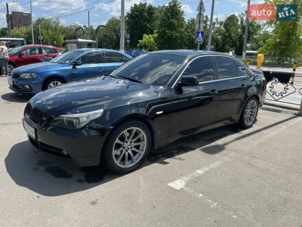 Черный БМВ 5 Серия, объемом двигателя 2.5 л и пробегом 250 тыс. км за 8300 $, фото 1 на Automoto.ua