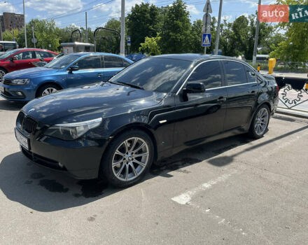 Черный БМВ 5 Серия, объемом двигателя 2.5 л и пробегом 250 тыс. км за 8300 $, фото 1 на Automoto.ua