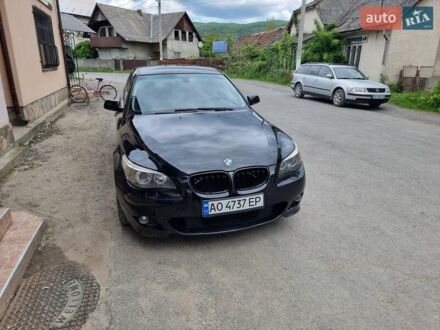 БМВ 5 Серія 2005 у Тячеве на Automoto.ua Чорний БМВ 5 Серія, об'ємом двигуна 3 л та пробігом 404 тис. км за 7300 $, фото 1 на Automoto.ua