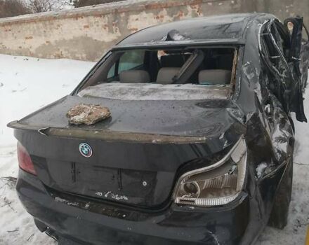 Черный БМВ 5 Серия, объемом двигателя 2.5 л и пробегом 250 тыс. км за 1800 $, фото 1 на Automoto.ua