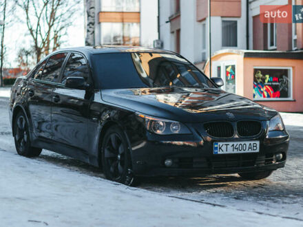 Черный БМВ 5 Серия, объемом двигателя 2.5 л и пробегом 450 тыс. км за 8299 $, фото 1 на Automoto.ua