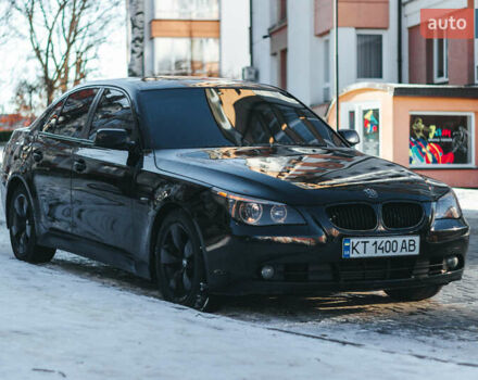 Черный БМВ 5 Серия, объемом двигателя 2.5 л и пробегом 450 тыс. км за 8299 $, фото 1 на Automoto.ua