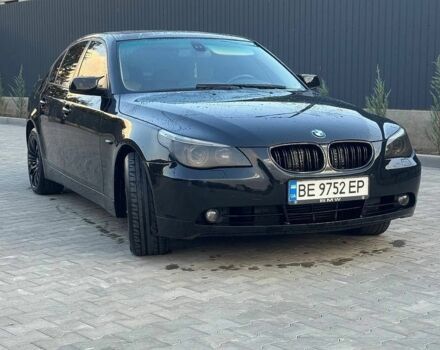 Черный БМВ 5 Серия, объемом двигателя 3 л и пробегом 380 тыс. км за 7400 $, фото 1 на Automoto.ua