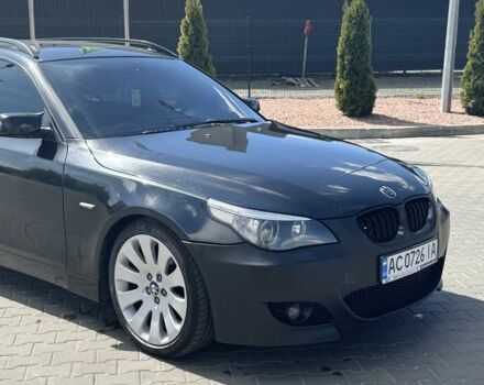 Черный БМВ 5 Серия, объемом двигателя 3 л и пробегом 450 тыс. км за 8300 $, фото 1 на Automoto.ua