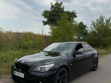 Чорний БМВ 5 Серія, об'ємом двигуна 3 л та пробігом 372 тис. км за 9250 $, фото 1 на Automoto.ua