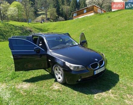 Черный БМВ 5 Серия, объемом двигателя 2.5 л и пробегом 345 тыс. км за 7000 $, фото 1 на Automoto.ua