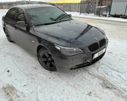 Черный БМВ 5 Серия, объемом двигателя 2.5 л и пробегом 283 тыс. км за 4500 $, фото 1 на Automoto.ua