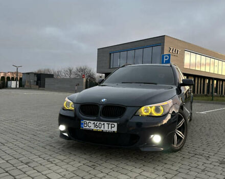 Черный БМВ 5 Серия, объемом двигателя 3 л и пробегом 357 тыс. км за 9900 $, фото 1 на Automoto.ua