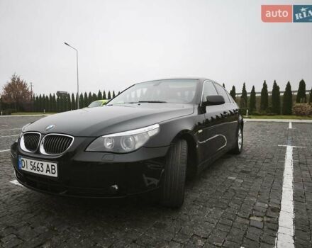 Черный БМВ 5 Серия, объемом двигателя 2.5 л и пробегом 196 тыс. км за 7700 $, фото 1 на Automoto.ua