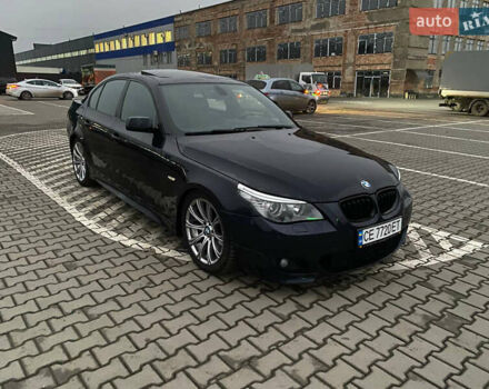 Черный БМВ 5 Серия, объемом двигателя 3 л и пробегом 450 тыс. км за 8900 $, фото 1 на Automoto.ua