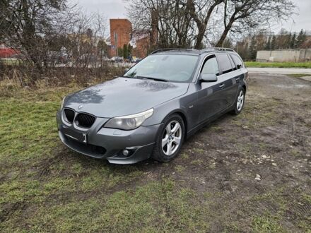 Черный БМВ 5 Серия, объемом двигателя 3 л и пробегом 366 тыс. км за 4400 $, фото 1 на Automoto.ua