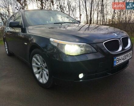Черный БМВ 5 Серия, объемом двигателя 2 л и пробегом 370 тыс. км за 7200 $, фото 1 на Automoto.ua