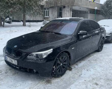 Черный БМВ 5 Серия, объемом двигателя 2.5 л и пробегом 280 тыс. км за 7700 $, фото 1 на Automoto.ua