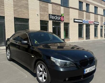 Черный БМВ 5 Серия, объемом двигателя 2.5 л и пробегом 330 тыс. км за 9000 $, фото 1 на Automoto.ua
