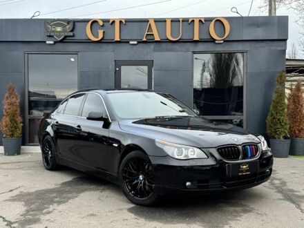Черный БМВ 5 Серия, объемом двигателя 2.5 л и пробегом 278 тыс. км за 8500 $, фото 1 на Automoto.ua