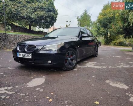 Черный БМВ 5 Серия, объемом двигателя 2.5 л и пробегом 289 тыс. км за 8300 $, фото 1 на Automoto.ua