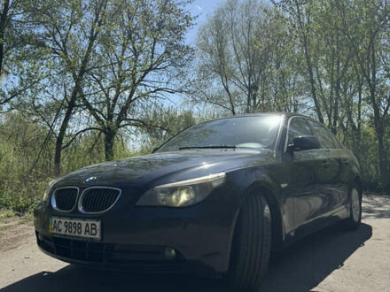 Чорний БМВ 5 Серія, об'ємом двигуна 2.5 л та пробігом 207 тис. км за 8300 $, фото 1 на Automoto.ua