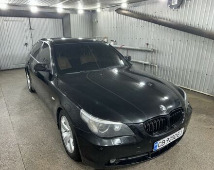 Черный БМВ 5 Серия, объемом двигателя 3 л и пробегом 389 тыс. км за 7800 $, фото 1 на Automoto.ua