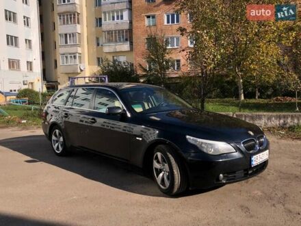 Черный БМВ 5 Серия, объемом двигателя 2.99 л и пробегом 302 тыс. км за 7500 $, фото 1 на Automoto.ua