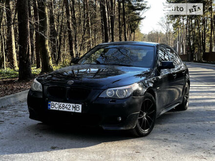 Черный БМВ 5 Серия, объемом двигателя 3 л и пробегом 269 тыс. км за 8100 $, фото 1 на Automoto.ua