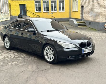 Черный БМВ 5 Серия, объемом двигателя 2.5 л и пробегом 252 тыс. км за 7800 $, фото 1 на Automoto.ua