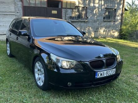 Чорний БМВ 5 Серія, об'ємом двигуна 3 л та пробігом 180 тис. км за 5500 $, фото 1 на Automoto.ua