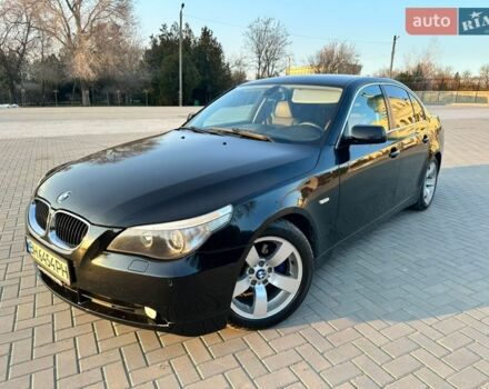 Черный БМВ 5 Серия, объемом двигателя 2 л и пробегом 310 тыс. км за 7600 $, фото 1 на Automoto.ua